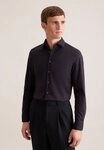 seidensticker Businesshemd Schwarze Rose Slim 1/1 Kentkragen Uni
