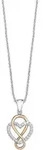 s.Oliver Silberkette Halskette mit Infinity-Herzanh&auml;nger s.Oliver Jewelry Modell