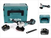 Makita Akku-Winkelschleifer DGA 513 M1J Akku Winkelschleifer 18V 125mm...