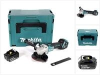 Makita Akku-Winkelschleifer DGA 513 T1J Akku Winkelschleifer 18V 125mm...