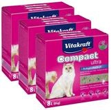 Vitakraft Katzenstreu Katzenstreu Compact ultra Plus 24 kg