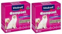 Vitakraft Katzenstreu Katzenstreu Compact ultra Plus 16 kg