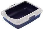 Nobby Katzentoilette Nobby Katzen Toilettenschale blau, 50 x 40 x 16 cm