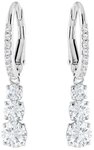 Swarovski Paar Ohrh&auml;nger Stilla Round Attract Trilogy Round, mit Swarovski&reg;
