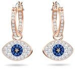 Swarovski Paar Creolen Symbolica B&ouml;ser Blick magisches Auge, mit Swarovski&reg;
