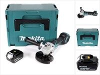 Makita Winkelschleifer DGA 517 G1J Akku Winkelschleifer 18 V 125 mm Brushless + 1x