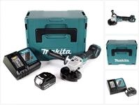Makita Winkelschleifer DGA 517 RT1J Akku Winkelschleifer 18 V 125 mm Brushless + 1x