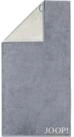 JOOP! Handtuch CLASSIC DOUBLEFACE, 50 x 100 cm, Grau, Unifarben, Baumwolle (1-St),