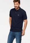 Lacoste Poloshirt (1-tlg) mit Kn&ouml;pfen in Perlmuttoptik blau XL