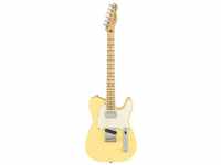 Fender E-Gitarre, American Performer Telecaster Humbucker MN Vintage White -