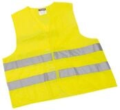 Leina-Werke Nitril-Handschuhe Pannen-Warnwesten - Klettverschlu&szlig; - gelb.