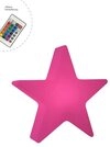 8 seasons design LED Stern Shining Star "Merry Christmas", RGB, LED wechselbar,