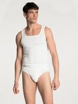 CALIDA Muskelshirt Evolution Karree-Ausschnitt, breite Tr&auml;ger, Single Jersey,