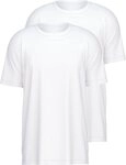 CALIDA T-Shirt Natural Benefit (2er Pack) Modern Fit, Single Jersey, Kurzarm,