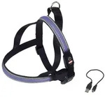 Nobby Hunde-Leuchtgeschirr Norweger Geschirr Flash Mesh blau blau XL