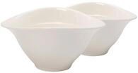 Villeroy & Boch Schale Suppenschalen 2er-Set Vapiano wei&szlig;, Premium Porcelain