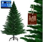 Casaria K&uuml;nstlicher Weihnachtsbaum, 140cm dichte Spitzen naturgetreu Metallst&auml;nder