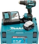 Makita Akku-Schlagbohrschrauber DHP485RTJ, max. 1900 U/min, mit 2 Akkus 18 V/5...