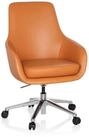 hjh OFFICE Chefsessel Profi Chefsessel Bareno Leder mit Armlehnen, Drehstuhl