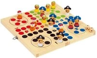 Small Foot Spielesammlung Ludo Piraten, Kinderspiel, Der Klassiker der