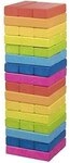 Gollnest & Kiesel Spiel Goki 56820 - Wackelturm Regenbogen, bunt, 48-teilig,...