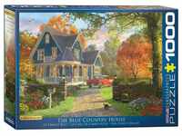 Eurographics Puzzles Dominic Davison - The Blue Country House 1000 Teile Puzzle...