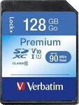 Verbatim Premium U1 SDXC 128GB Speicherkarte (128 GB, Class 10, 90 MB/s