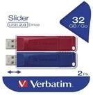 Verbatim Slider USB 2.0 32GB (2 St&uuml;ck) USB-Stick USB-Stick