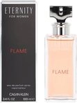 Calvin Klein Eau de Parfum ETERNITY FLAME, EDP, mit Mandarine und S&uuml;&szlig;erbse