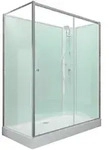 Schulte Komplettdusche Ibiza, BxT: 90x120 cm, Sicherheitsglas, Komplett Set mit