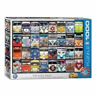 EUROGRAPHICS Puzzle Puzzle VW Cool Faces 1000 Teile, Puzzleteile