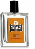 PRORASO Eau de Cologne Wood & Spice - 100 ml, Holzig-w&uuml;rziger Herrenduft mit