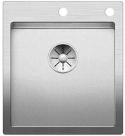 Blanco Edelstahlsp&uuml;le CLARON 400-IF/A Edelstahl Durinox InFino, 46/51 cm