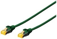 Digitus Digitus DK-1644-A-010/G RJ45 Patchkabel CAT 6a S/FTP 1.00 m Gr&uuml;n Halog