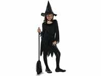 Amscan Hexen-Kostüm Kleine Hexe Kinderkostüm 'Little Witch', Kleid un