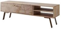 Wohnling Lowboard WL5.607 SIKAR Massivholz Fernsehkommode Landhaus...