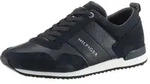 Tommy Hilfiger ICONIC LEATHER SUEDE MIX RUNNER Sneaker, Freizeitschuh, Halbschuh,