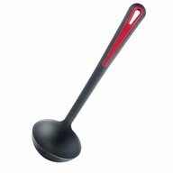 WESTMARK Sch&ouml;pfkelle / Suppenkelle, L&auml;nge: 31,5 cm, Gallant, Schwarz/Rot