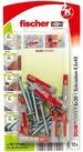 fischer Schrauben- und D&uuml;bel-Set Fischer D&uuml;bel-Set Duopower 6.0 x 30 mm - 12 St&uuml;ck