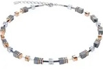 COEUR DE LION Collier Schmuck Edelstahl GeoCUBE&reg; Halskette W&uuml;rfelkette, Made in
