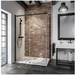 Schulte Eckdusche Alexa Style 2.0, BxT: 120x90 cm, Sicherheitsglas, schwarz
