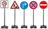 Jamara Spiel-Verkehrszeichen Traffic-Set Grand B (5-tlg)