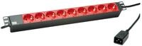 Bachmann 19" Steckdosenleiste 9x Schutzkontakt C20-Stecker Steckdosenleiste