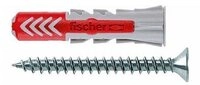 fischer Schrauben- und D&uuml;bel-Set Fischer D&uuml;bel-Set Duopower 6.0 x 50 mm - 4...