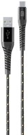 Cellularline Extreme Cable, Tetra Force Type-C Kabel mit Kevlar Faser, 1m (60155)