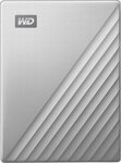 WD Western Digital My Passport Ultra 4TB Festplatten Silber externe SSD