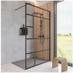 Schulte Walk-in-Dusche Alexa Style 2.0 Duschwand 90-140x200 cm, Sicherheitsglas, (1