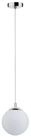 Paulmann Pendelleuchte Globe IP44 E27 max. 20W Satin, Chrom dimmbar, ohne