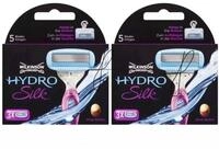 Wilkinson Rasierklingen Hydro Silk, 12-tlg., passend f&uuml;r alle WIlkinson Sword...