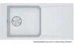 FRANKE Einbausp&uuml;le FXG 611-100 100x50cm Druckknopfventil Abtropffl&auml;che...